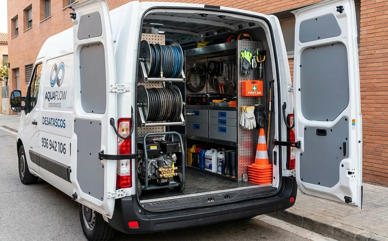 Equipo de técnicos de desatascos Granollers